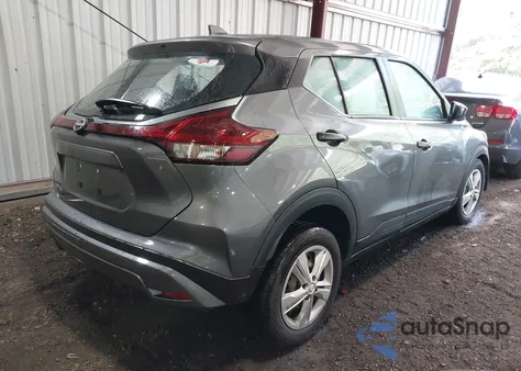 2024 Nissan Kicks S Xtronic Cvt из США, поврежденный, VIN 3N1CP5BV1RL491793